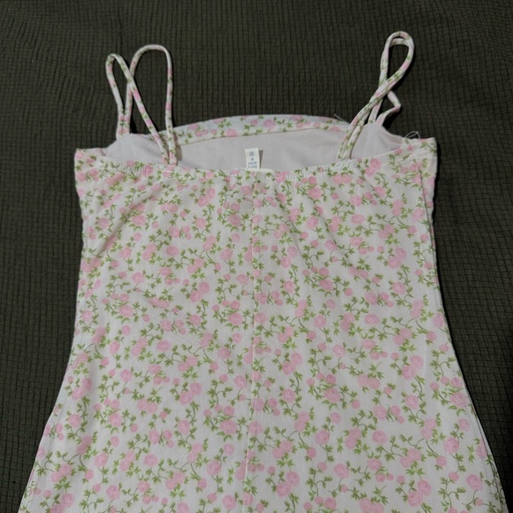 Floral Pink Maxi Dress - Picture 3 of 3